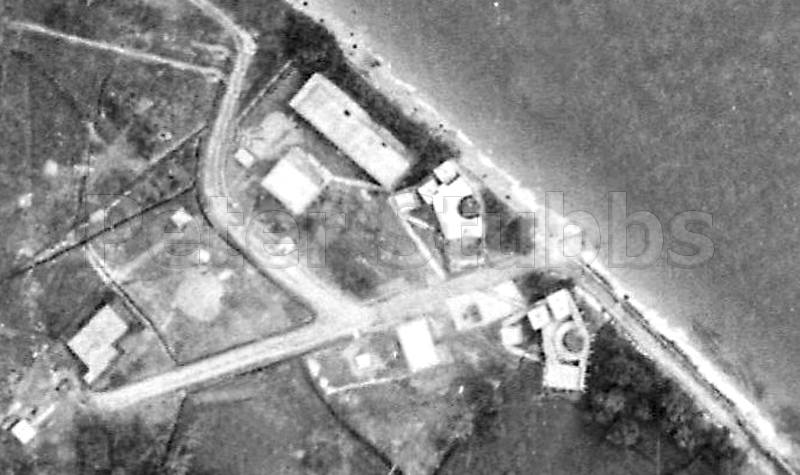 Aerial photo of the battery