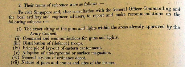 Terms of reference for Gillman