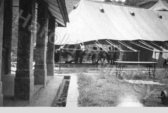The cookhoust tent