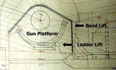Plan of one emplacement