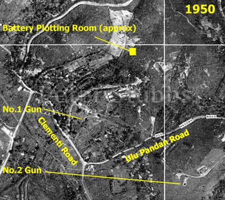 1950 aerial photo